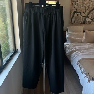 The Row black pants